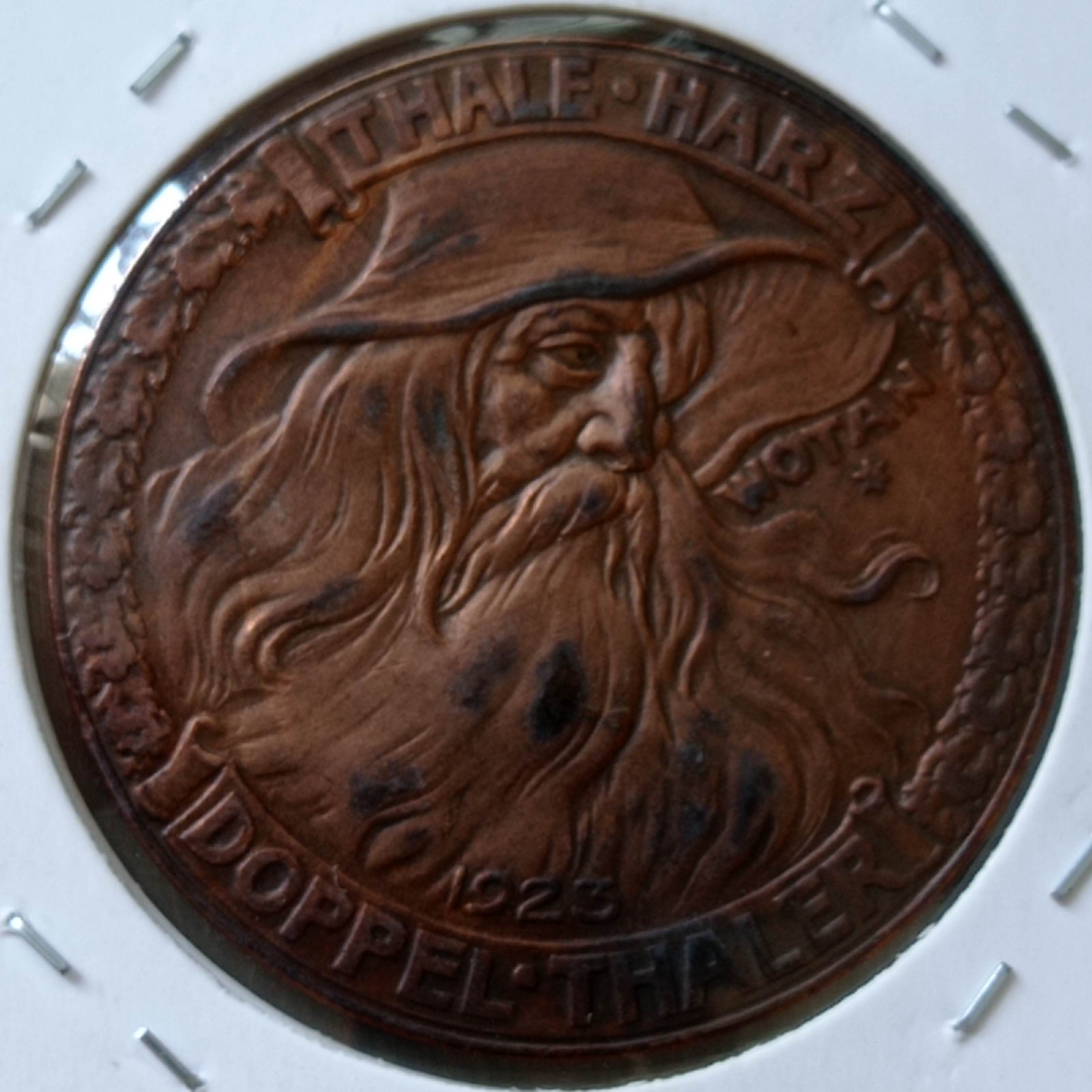 Seek-More-Information-About-The-Token-Id:-6-Mark-Commemorative--Thale-Am-Harz-1923